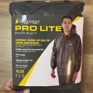 Frogg Toggs Pro Lite Rain Suit - Black Xl-2X